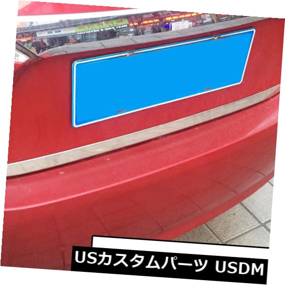 トランクリッドガーニッシュ トヨタカローラアルティス2014 - 装飾用クロームリアトランクリッドエッジカバートリム Chrome Rear Trunk Lid Edge Cover Trim For Toyota Corolla Altis 2014- Garnish