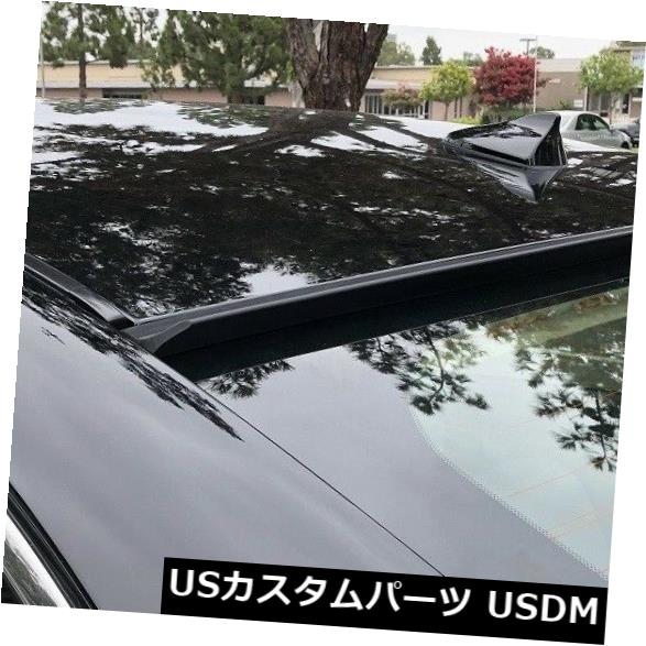 ルーフスポイラー 1987 - 1991年のホンダCRXクーペ - リアウィンドウルーフスポイラー用（Unwain ted） For 1987-1991 Honda CRX Coupe-Rear Window Roof Spoiler(Unpainted)