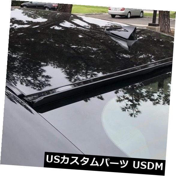 楽天カスタムパーツ WORLD倉庫ルーフスポイラー 2013-2017年レクサスiS250 300 350（XE30） - 塗装済み完成品ブラック - リアウィンドウルーフスポイラー Painted BLACK for 2013-2017 LEXUS iS250 300 350（XE30）-Rear Window Roof Spoiler