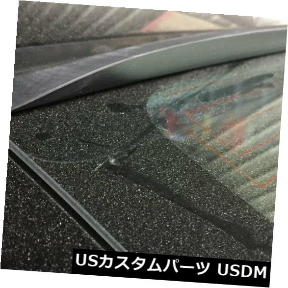 ルーフスポイラー 19?20アウディA6 C8セダンのための平らな黒いPUG 144そして後部窓の屋根のスポイラーの翼 Flat Black PUF 144 ANX Rear Window Roof Spoiler Wing For 19~20 Audi A6 C8 Sedan