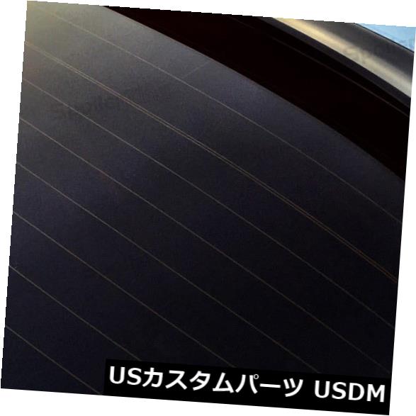 ルーフスポイラー StanceNride 284Rリアルーフスポイラーウィンドウウイング（フィットクライスラーSebring 01-06 4dr） StanceNride 284R Rear Roof Spoiler Window Wing (Fits Chrysler Sebring 01-06 4dr)