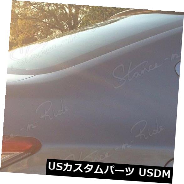 ルーフスポイラー StanceNride 818Rリアルーフスポイラーウィンドウウイング（フィット：ボルボS60 2010-13） StanceNride 818R Rear Roof Spoiler Window Wing (Fits: Volvo S60 2010-13)