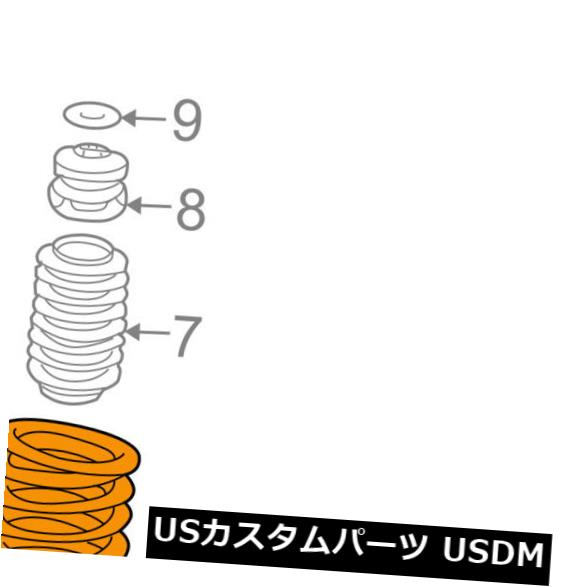 サスペンション スプリング リア PORSCHE OEM 07-08 911リヤサスペンション - Spr ing 99733353196504 PORSCHE OEM 07-08 911 Rear Suspension-Spring 99733353196504