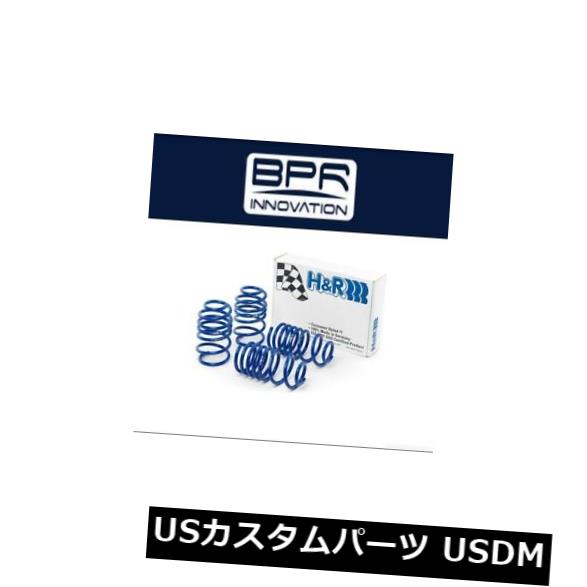 サスペンション スプリング リア 2010-2011シボレーカマロスーパースポーツと後部下げコイルスプリングのH＆amp; R H&R For 2010-2011 Chevrolet Camaro Super Sport And Rear Lowering Coil Springs