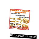 サスペンション スプリング リア 三菱ランサーCC 5ドア10 / 1992-5 / 1996フロント& A リアスタンダードハイトスプリング MITS...