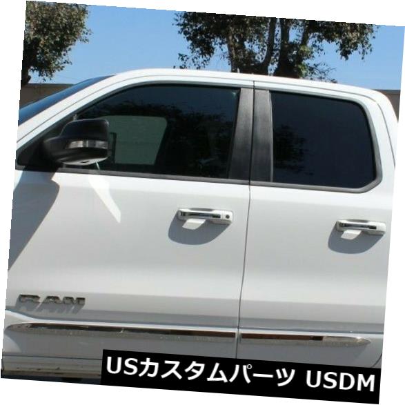 USメッキパーツ FTDO259 2019ダッジラム1500ポリッシュドステンレスフェンダートリム（OEMフレアなし） FTDO259 2019 Dodge Ram 1500 POLISHED Stainless Steel Fender Trim(w/o OEM flares)