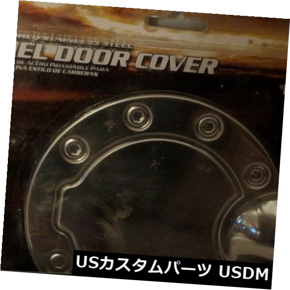 USメッキパーツ いじめ磨きステンレス鋼ガス燃料ドアカバーSDG-202フォード150 04以上 Bully Polished Stainless Steel Gas Fuel Door Cover SDG-202 Ford 150 04 and up