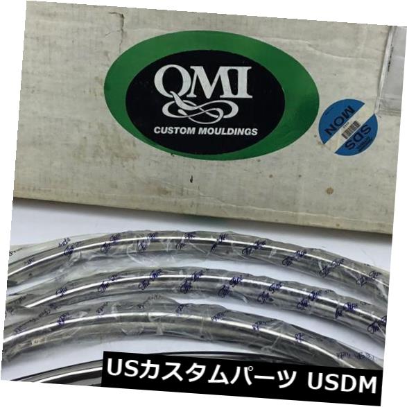 USメッキパーツ QMI 872002トヨタターセル4ドアポリッシュフェンダートリム1991-1994 New In Box QMI 872002 Toyota Tercell 4 Door Polished Fender Trim 1991-1994 New In Box