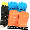 USメッキパーツ 75個5種類3 車用家具洗浄ワックス用バフ研磨研磨パッド 75Pcs 5 Kinds 3 Buffing Polishing Sponge Pads for Car Furniture Washing Waxing