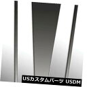 USメッキパーツ 2008-2012 Ford EscapeのプレミアムFX 6%ポリッシュピラーポストカバー Premium FX 6pc Polished ...