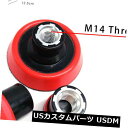 USメッキパーツ バックパッド車トラック洗浄ケアツールM14 1.2