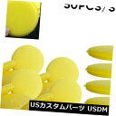 USメッキパーツ 50ピース車ワックス研磨スポンジパッドラウンドケアツールアクセサリーバフ研磨フォーム 50pcs Car Waxing Polishing S...