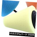 USメッキパーツ 3本バニシングバフ研磨ポリッシュスポンジスポンジパッド車ホイールハブツールシャンク 3pcs Burnishing Buffing Polis...