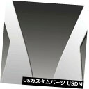USメッキパーツ 2009-2014ダッジジャーニーのプレミアムFX 6%ポリッシュピラーポストカバー Premium FX 6pc Polished Pillar Post Covers for 2009-2014 Dodge Journey(2)