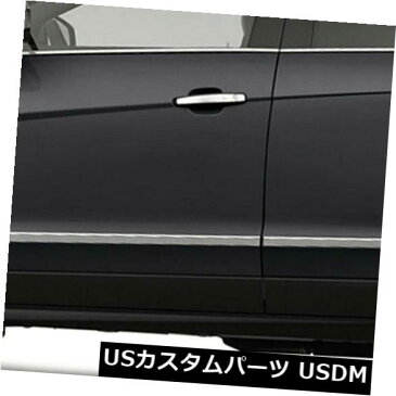 USメッキパーツ 2010-19キャデラックSRX用低アクセントサイドモールディングトリム[ステンレス] 6p Lower Accent Side Molding Trim for 2010-19 Cadillac SRX [Stainless Steel] 6p