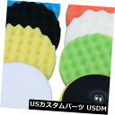 USメッキパーツ 9PCS 7インチ研磨スポンジワックスバフ研磨パッドコンパウンドカーポリッシャードリル 9PCS 7 INCH Polishing Spong...