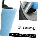 USメッキパーツ ブルーポリッシングスポンジコーンメタルフォームパッド車のホイールハブケアツール6MMシャンク Blue Polishing Sponge Co...