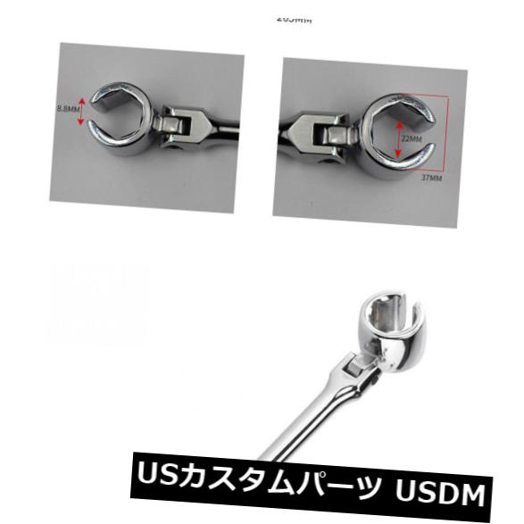 USメッキパーツ 22mm酸素センサーレンチスリーブソケット取り外しレンチカーツール研磨クロム 22mm Oxygen Sensor Wrench Sleeve Socket Removal Wrench Car Tool Polishing Chrome