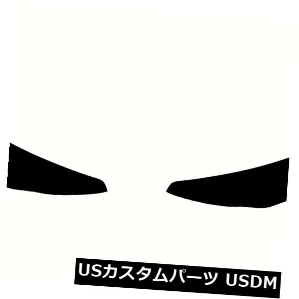 アイライン Scion XDプレカット3Mカーボンファイバービニールヘッドライトまぶた-左右のオーバーレイ Scion XD precut 3M Carbon Fiber Vinyl headlight eyelids -Left and Right overlays