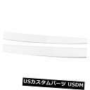 アイライン Eyelids Eyebrows Left & Right ABS for VW Golf / GTi /TDi Vehicle 2014-2016 White