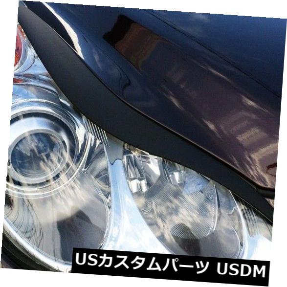 アイライン INFINITI EX25 EX35 EX37 2007-2014フロントまぶた眉毛ヘッドライトカバー For INFINITY EX25 EX35 EX37 2007-2014 Front Eyelids Eyebrows Headlight Covers