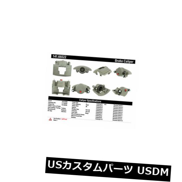 ブレーキキャリパー セントリックパーツ141.66022フロント左ハードウェア付きリビルドブレーキキャリパー Centric Parts 141.66022 Front Left Rebuilt Brake Caliper With Hardware