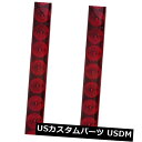 ハイマウントテール 赤いLED 12 v車高マウント3rd 3RDブレーキストップテールライトランプユニバーサル Red LED 12V Car High Mount Third 3RD Brake Stop Tail Light Lamp Universal(2)