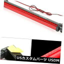 ハイマウントテール 1xユニバーサルレッドカー24LED 12Vハイマウントサード3RDブレーキストップテールライトランプ 1x Universal Red C...