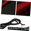ハイマウントテール ユニバーサル12V 24 LED車高マウント3番目3RDブレーキストップテールライトランプ赤GW Universal 12V 24 LED ...
