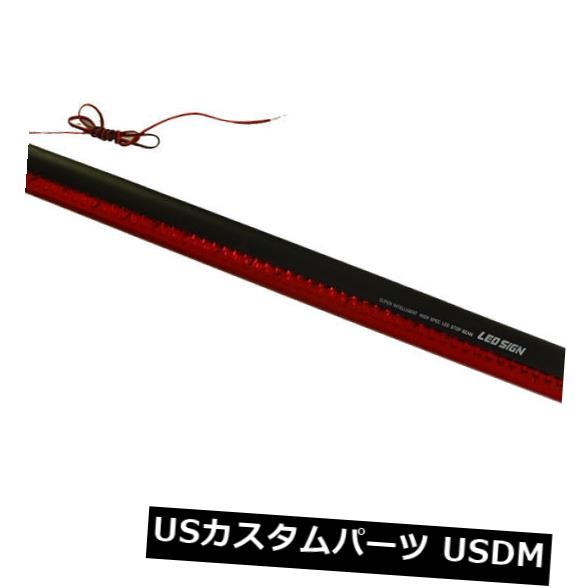 ハイマウントテール ユニバーサルカー80 LED 2W 12Vサードブレーキテールライトハイマウントストップランプレッド Universal Car 80 LE..