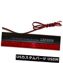 ハイマウントテール ユニバーサルカー24 LED 2W 12Vサードブレーキテールライトハイマウントストップランプ Universal Car 24 LED 2W 12V Third Brake Tail Light High Mount Stop Lamp(2)