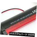 ハイマウントテール ユニバーサルレッド14 LEDカーオートサードサードブレーキリアテールライトハイマウントフォグ Universal Red 14 LED C...