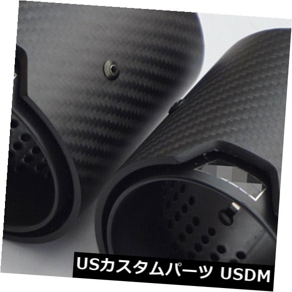 マフラーカッター BMW Mパフォーマンスパイプ用2枚入63MM IN 93MM OUTマットカーボンファイバーエキゾーストヒント 2Pcs 63MM IN 93MM OUT Matte Carbon Fiber Exhaust Tips For BMW M Performance Pipe