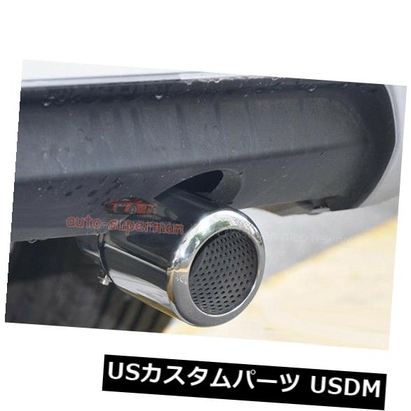 マフラーカッター 日産マーチマイクラ2010 2011 2012 2013 2014の排気マフラーチップパイプクローム Exhaust Muffler Tip Pipe chrome For Nissan March Micra 2010 2011 2012 2013 2014