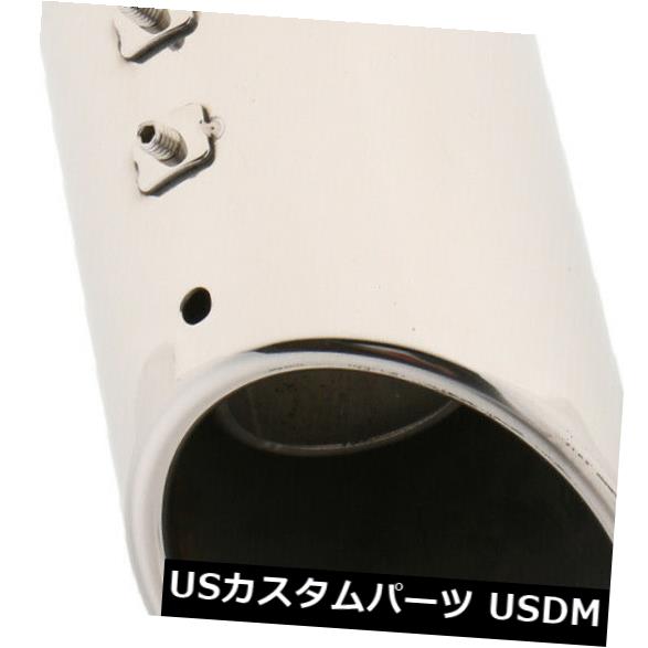 マフラーカッター デュークオブティアナ08-18シルバー用ステンレスマフラーエキゾーストパイプテールチップ Stainless Steel Muffler Exhaust Pipe Tail Tip for Duke of Teana 08-18 Silver