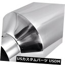 マフラーカッター 排気口にディーゼルステンレスボルトエンジェルカット5 "インレット10"アウトレット18 "長 Diesel Stainless Steel Bolt On Exhaust Tip Angel Cut 5" Inlet 10"outlet 18" long