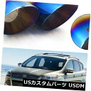 マフラーカッター 車の排気マフラーチップテールパイプトリムブルーフォードクーガエスケープ2013年-2016#2043 Car Exhaust Muffler ...