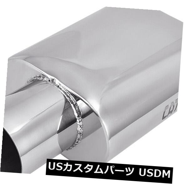 マフラーカッターステンレス鋼製排気口オーバルスラント2.5quot;インレット5.5quot;x3quot;アウトレット9quot;ロングStainlessSteelExhaustTipOvalSlant2.5quot;Inlet5.5quot;x3quot;Outlet9quot;Long