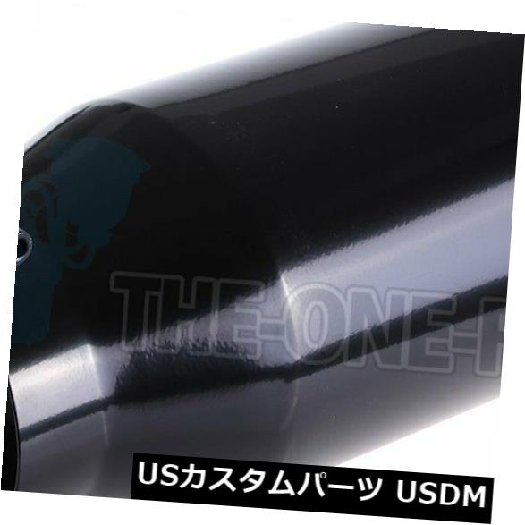 マフラーカッターステンレススチール製ボルト5quot;インレット7quot;アウトレット15quot;ロングエキゾーストチップブラックBOLTONSTAINLESSSTEEL5quot;INLET7quot;OUTLET15quot;LONGEXHAUSTTIPBLACK