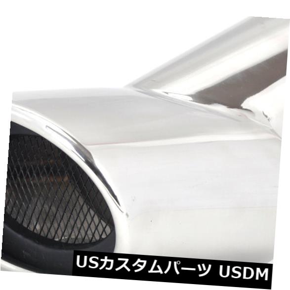 マフラーカッター ヒュンダイix35ツーソン2010+用ステンレス鋼排気テールマフラーチップパイプ STAINLESS STEEL EXHAUST TAIL REAR MUFFLER TIP PIPE for Hyundai ix35 Tucson 2010+
