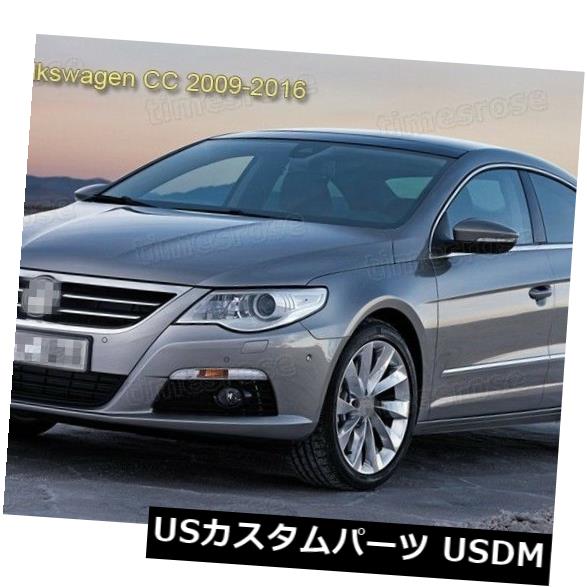 マフラーカッターフォルクスワーゲンCC2009-2016#4030の車の排気マフラーチップテールパイプトリムシルバーCarExhaustMufflerTipTailPipeTrimSilverforVolkswagenCC2009-2016#4030