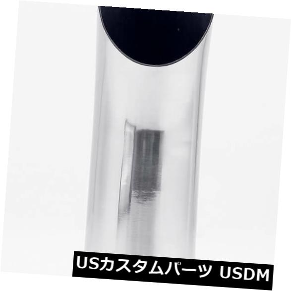 マフラーカッター2.4quot;排気口のインレットターンダウンボルト2.5quot;アウトレットブランドの新しいステンレススチール2.4quot;InletTurnDownBoltOnExhaustTip2.5quot;OutletBrandNewStainlessSteel