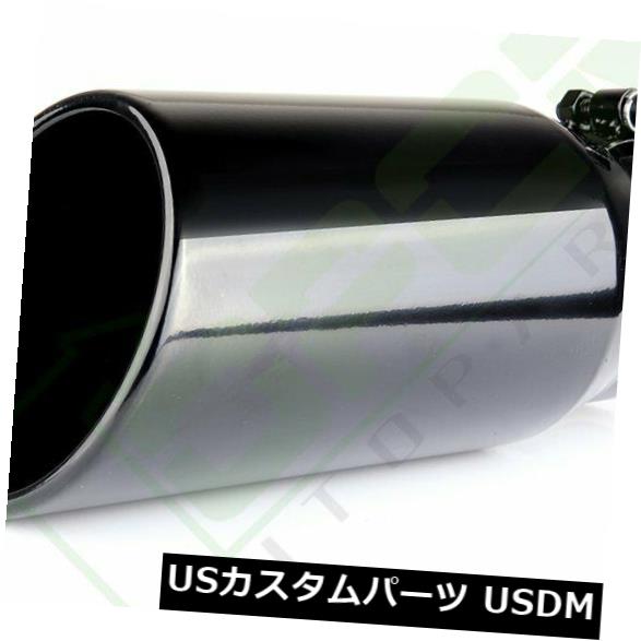 マフラーカッター ロールEDGEエキゾーストチップ4 "インレット/ 5"アウトレット/ 12 "長さステンレスス..