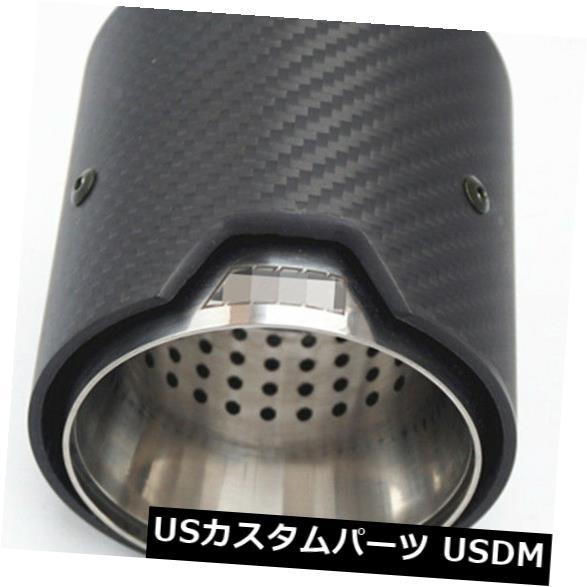 マフラーカッター 2x 60MM IN 93MM Glossy OUT Universal 100％Real Carbon Fiber Exhaust tip for BMW 2x 60MM IN 93MM Glossy OUT Universal 100% Real Carbon Fiber Exhaust tip For BMW