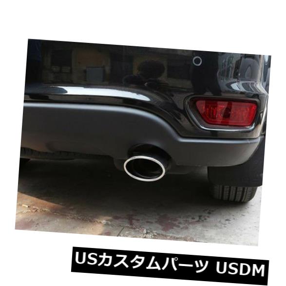 マフラーカッター 2013 2014ダッジジャーニーJCのステンレス鋼排気マフラーパイプチップカバー Stainless Steel Exhaust Muffler Pipe Tip Cover For 2013 2014 Dodge Journey JC