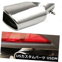 マフラーカッター ヒュンダイツーソン2015-2019用1ピースシルバーエキゾーストマフラーテールパイプチップテールパイプ 1 Pcs Silver Exhau...