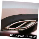 マフラーカッター エキゾーストマフラーチップパイプフレームクロームトリムメルセデスベンツW213 E200 E250 E400 550 Exhaust Muffler Tip Pipe Frame Chrome Trim Mercedes Benz W213 E200 E250 E400 550