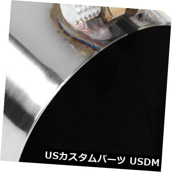 マフラーカッターステンレススチールロールエンドエキゾーストテールパイプマフラーチップ3quot;インレット3.5quot;OD10.25quot;LSTAINLESSSTEELROLLEDENDEXHAUSTTAILPIPEMUFFLERTIP3quot;INLET3.5quot;OD10.25quot;L