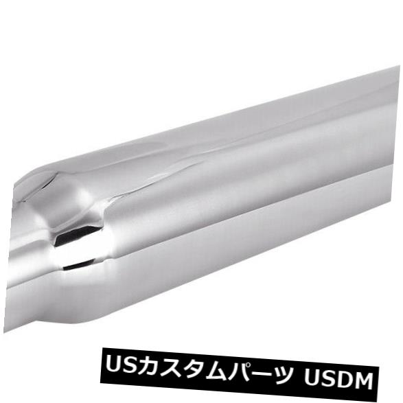 マフラーカッター 2.5 "インレット3.5"アウトレット18 "長さのステンレススチール製エキゾーストチップ..