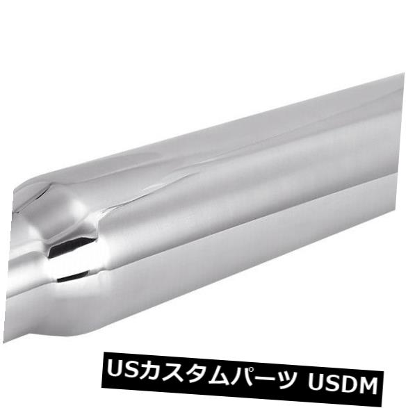 マフラーカッター2.5quot;インレット-3.5quot;アウトレット-18quot;長さのステンレス鋼は、排気口のエンジェルカットに溶接2.5quot;Inlet-3.5quot;Outlet-18quot;LengthStainlessSteelWeldOnExhaustTipAngelCut